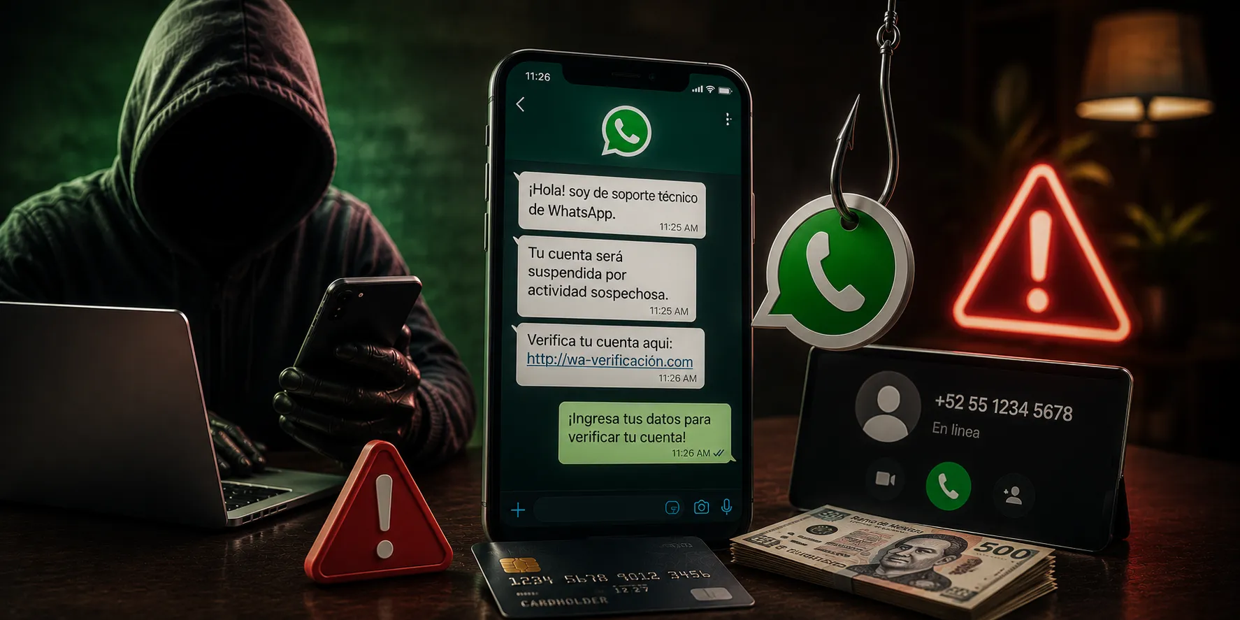 Estafas por WhatsApp